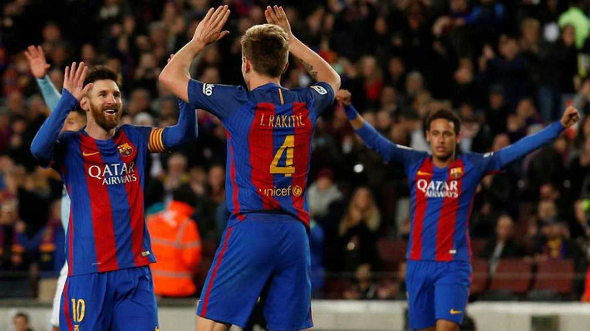 "Барселона" празднует победу