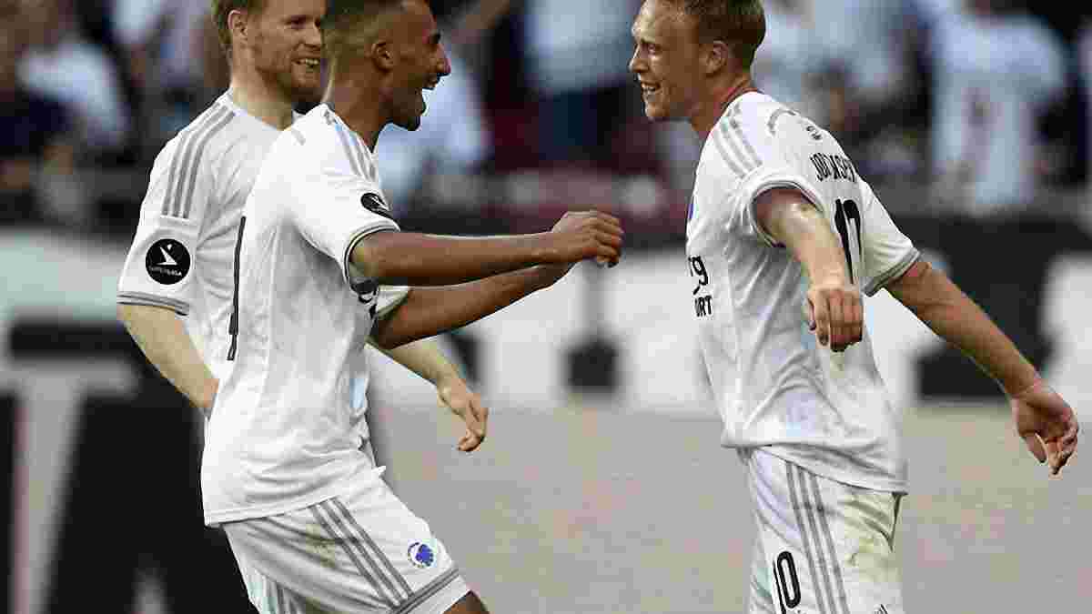 "Копенгаген" – "Аякс": Фалк забил сверхбыстрый гол в Лиге Европы