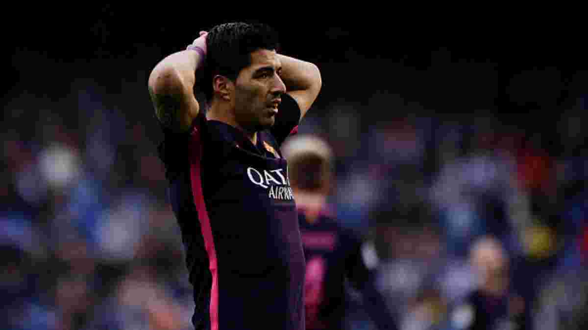 "Барселона" проиграла впервые в матче, когда забил Суарес