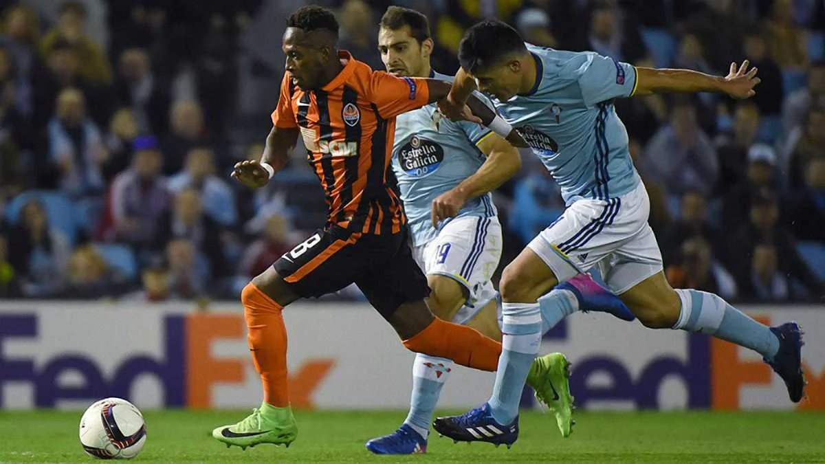 Фред против "Сельты" / фото ФК Шахтер