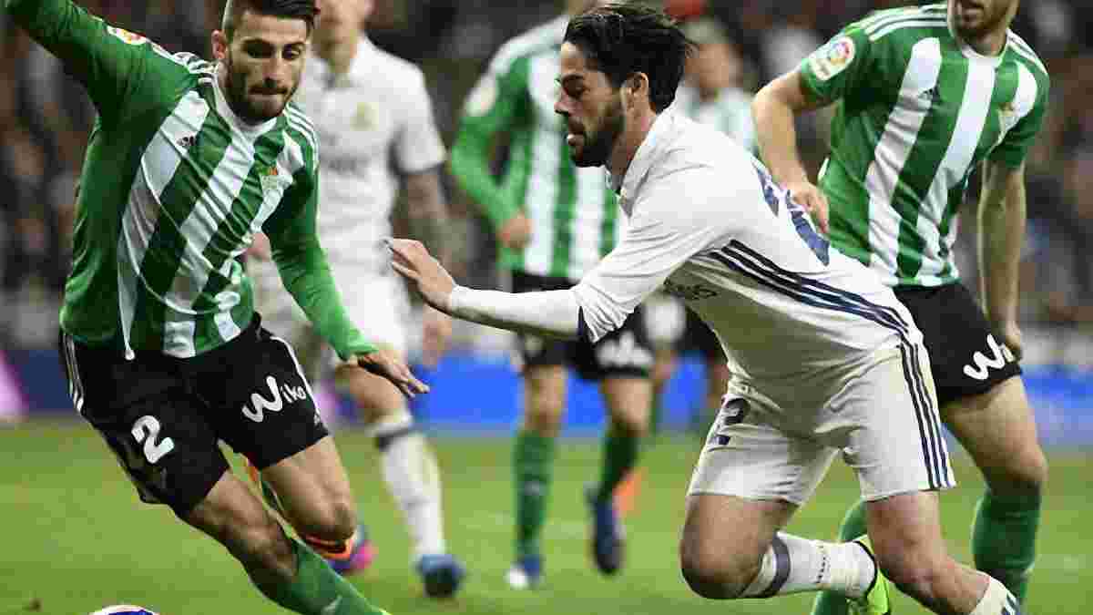 "Реал" переміг "Бетіс" завдяки голу Рамоса та повернув собі перше місце в Прімері