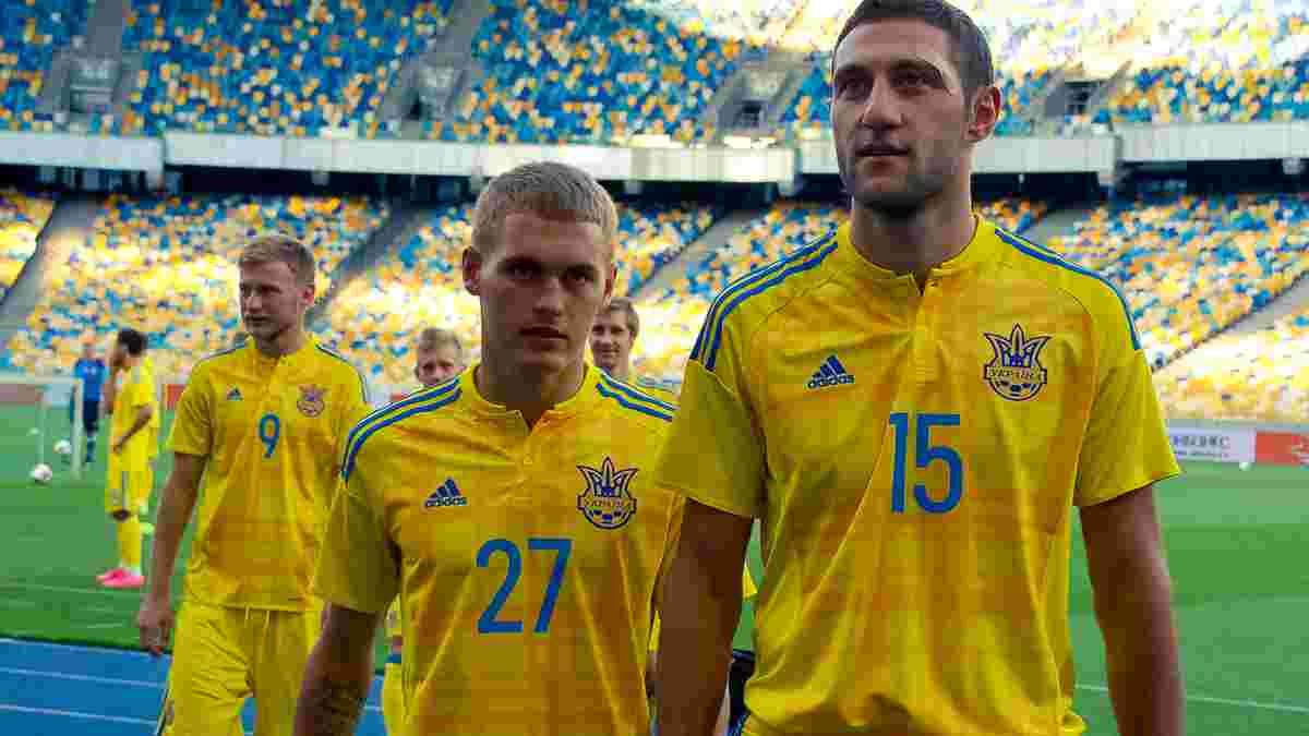 Дебютний гол Ордеця за національну збірну України 