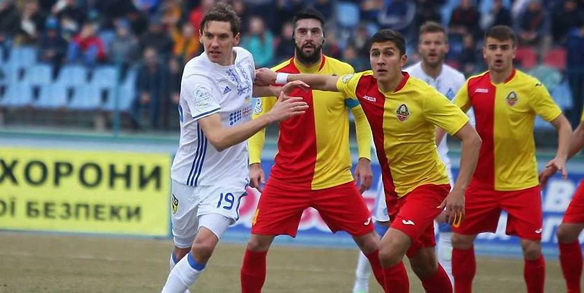 Полегенько в матчі з "Динамо"