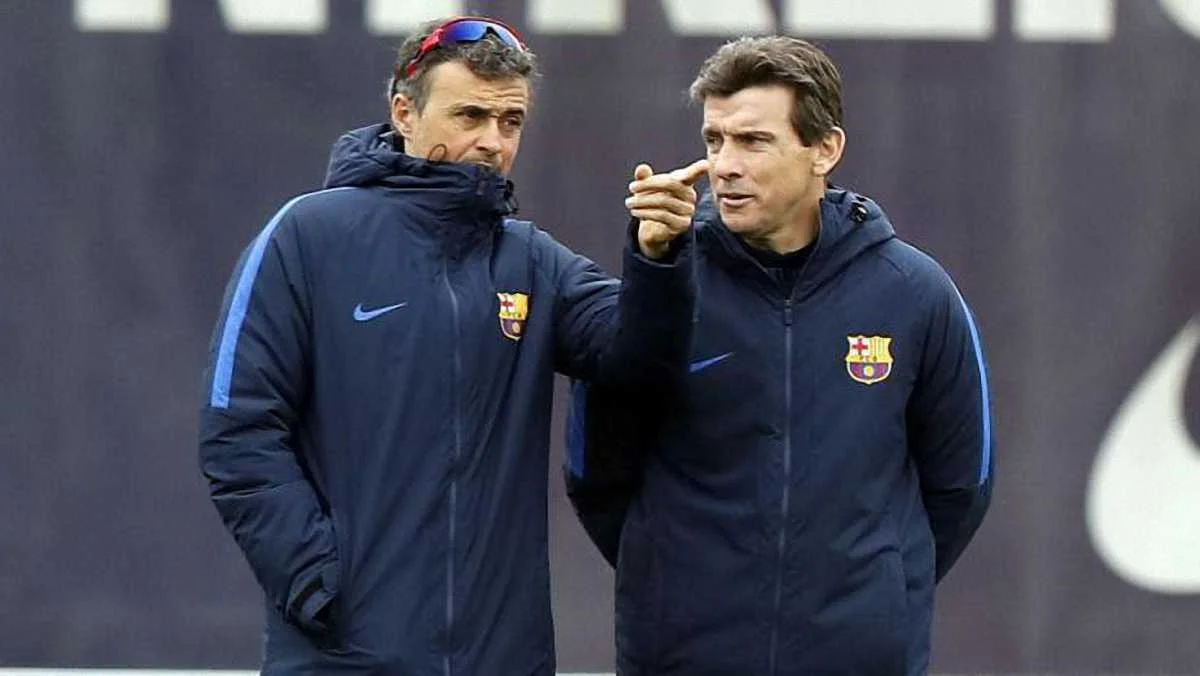 Луїс Енріке та Хуан Карлос Унсуе