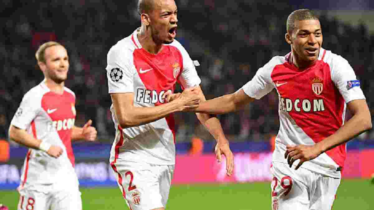 "Монако" в напряженном матче одолел "Манчестер Сити" и вышел в четвертьфинал Лиги чемпионов