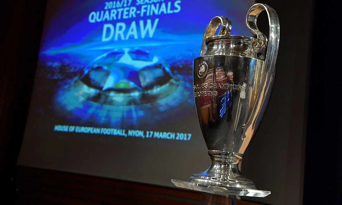 Жеребкування 1/4 фіналу Ліги чемпіонів