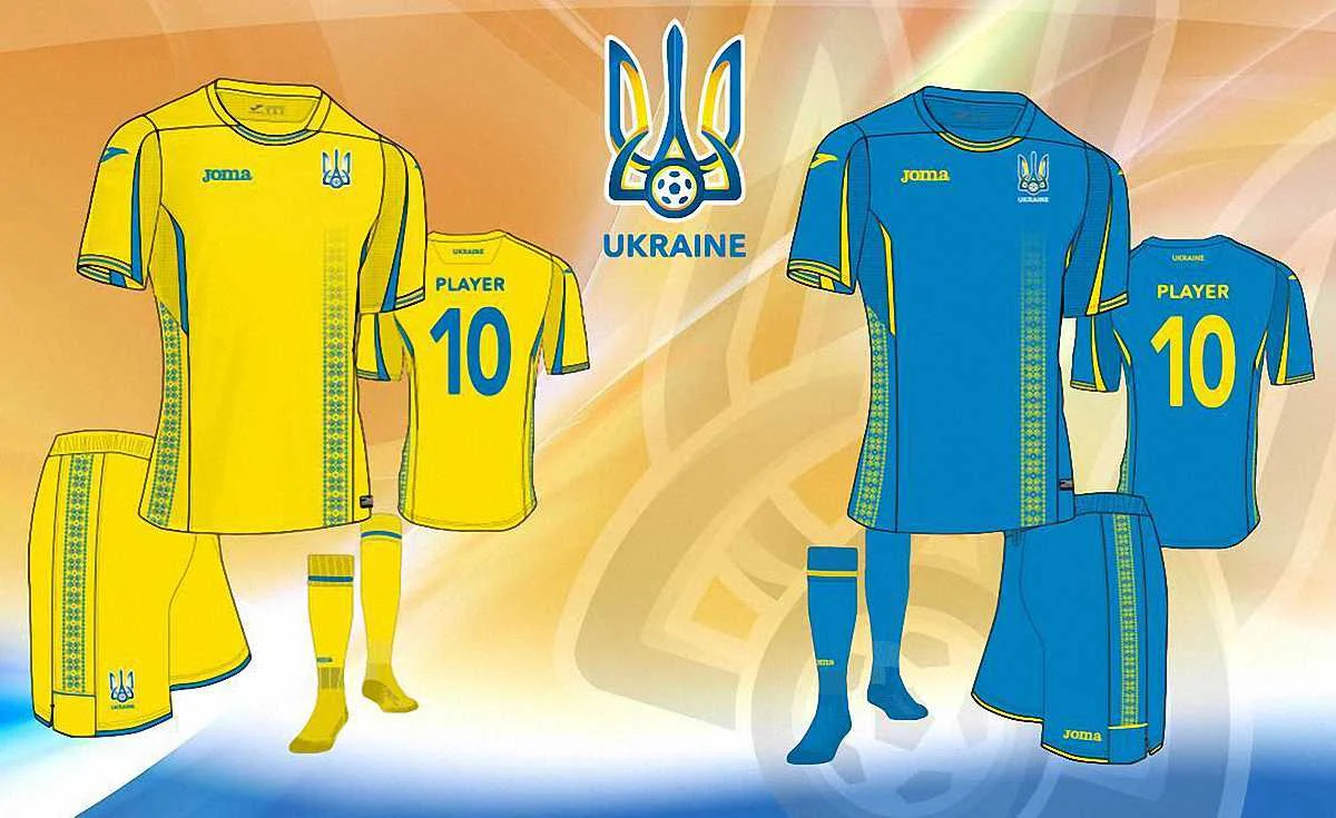 Новая форма сборной Украины / ФФУ