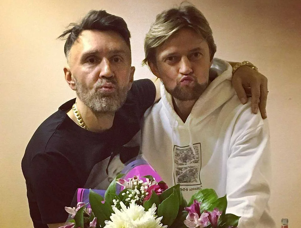 Тимощук вместе с солистом российской группы "Ленинград"