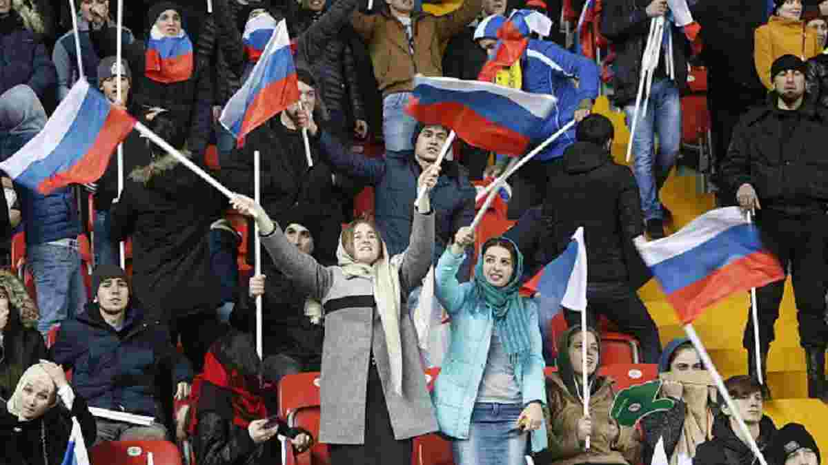Фанати збірної Росії освистали свою команду під час матчу з Кот-д'Івуаром 
