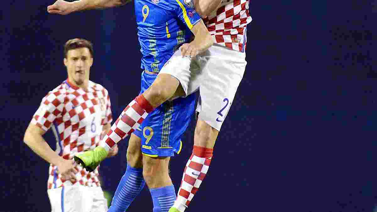 Хорватия в равном матче переиграла Украину