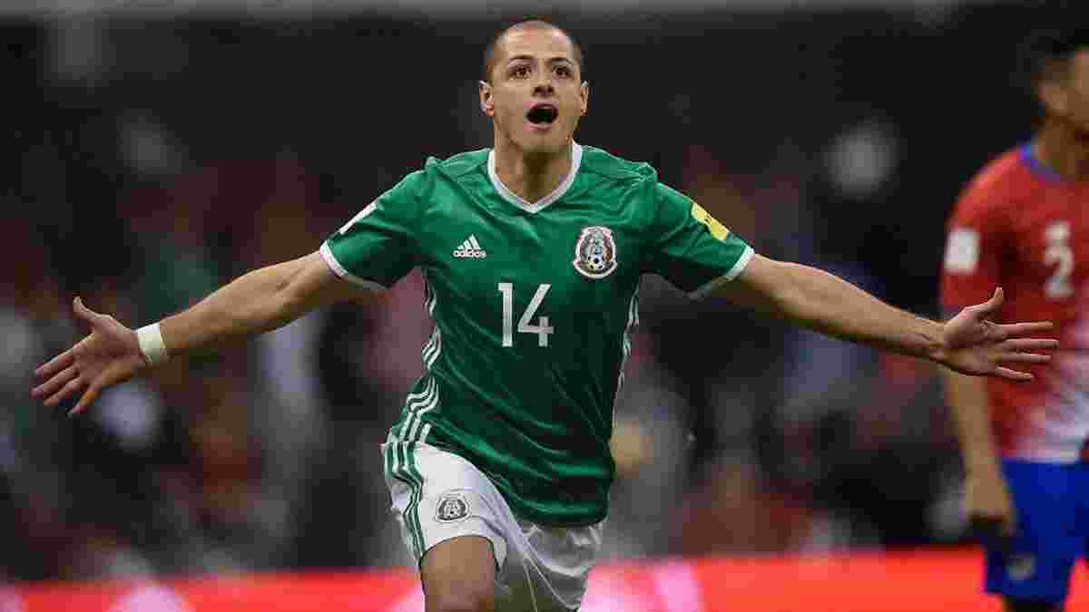 Чичарито повторил рекорд по количеству голов в сборной Мексике
