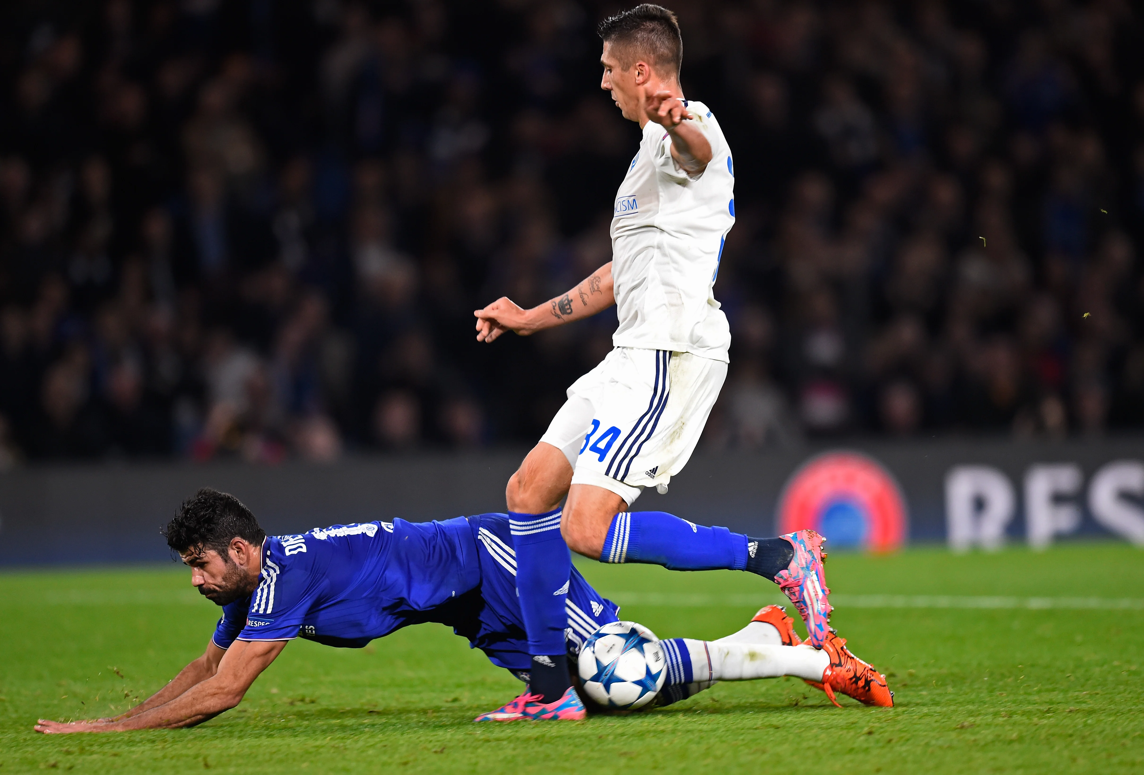 Евгений Хачериди против Диего Косты / getty images