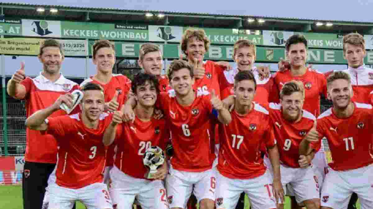 Австрія U-17 обіграла Швецію U-17 в еліт-раунді кваліфікації на Євро-2017