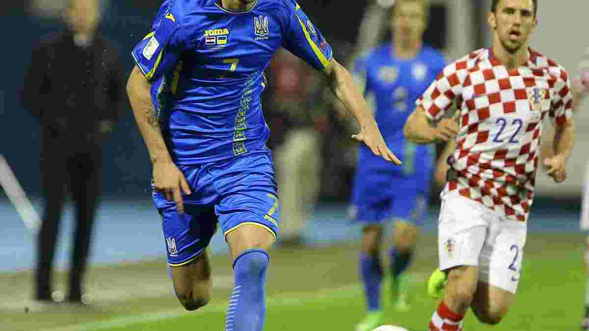Моуринью мог следить за Ярмоленко на матче Хорватия – Украина, – СМИ