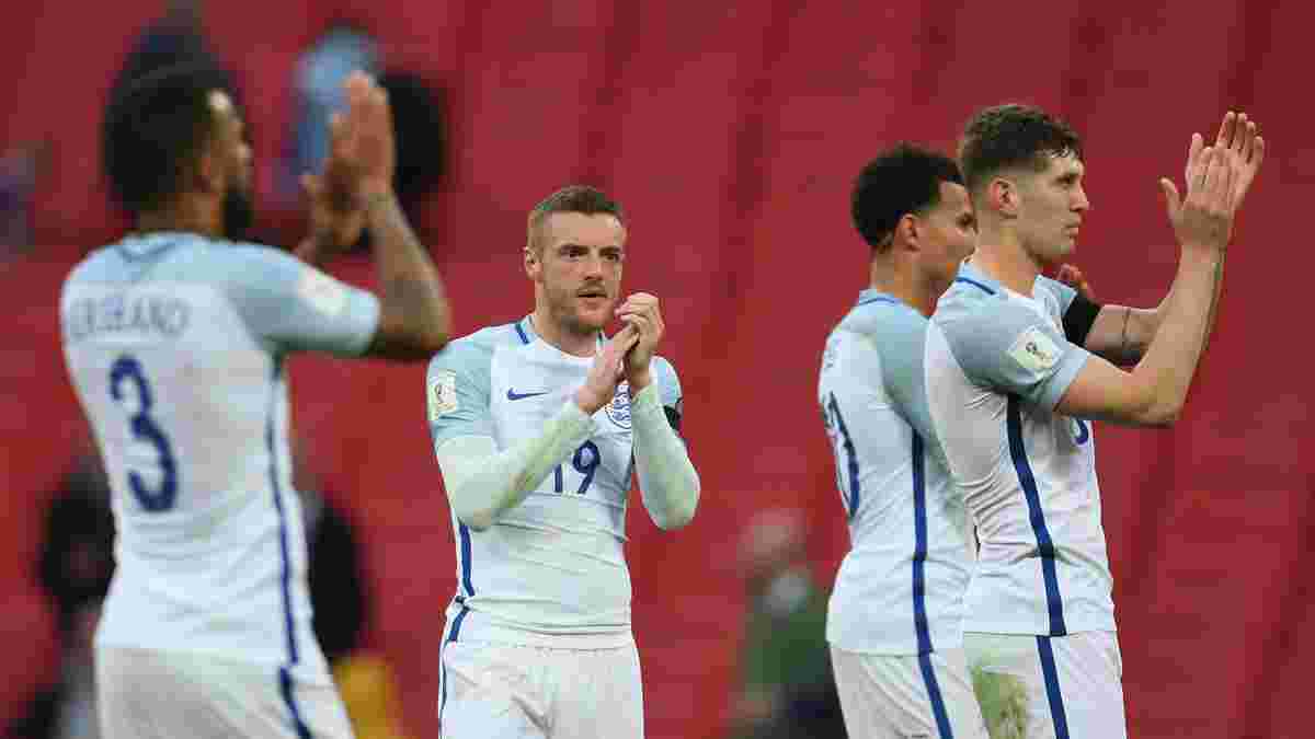 Англія – єдина команда, яка не пропустила жодного гола у європейському відборі на ЧС-2018