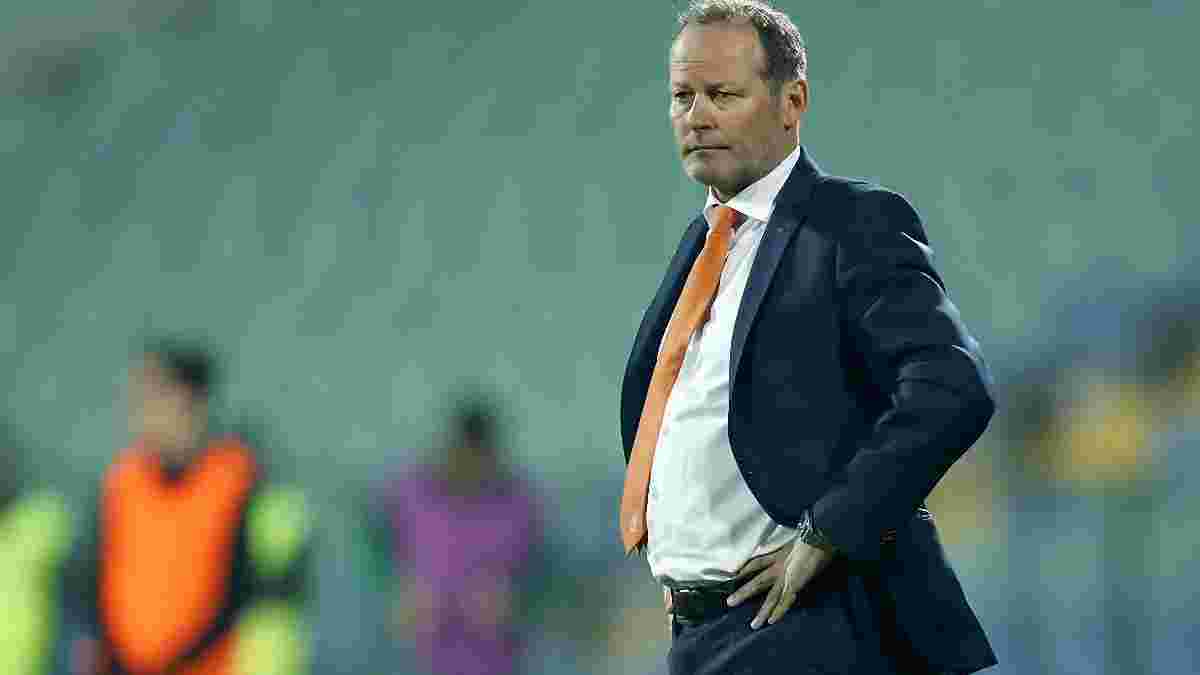 Блинд уволен с поста главного тренера сборной Нидерландов