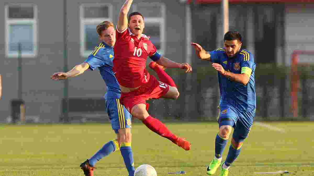Молодежная сборная Украины сыграла вничью против Сербии U-20
