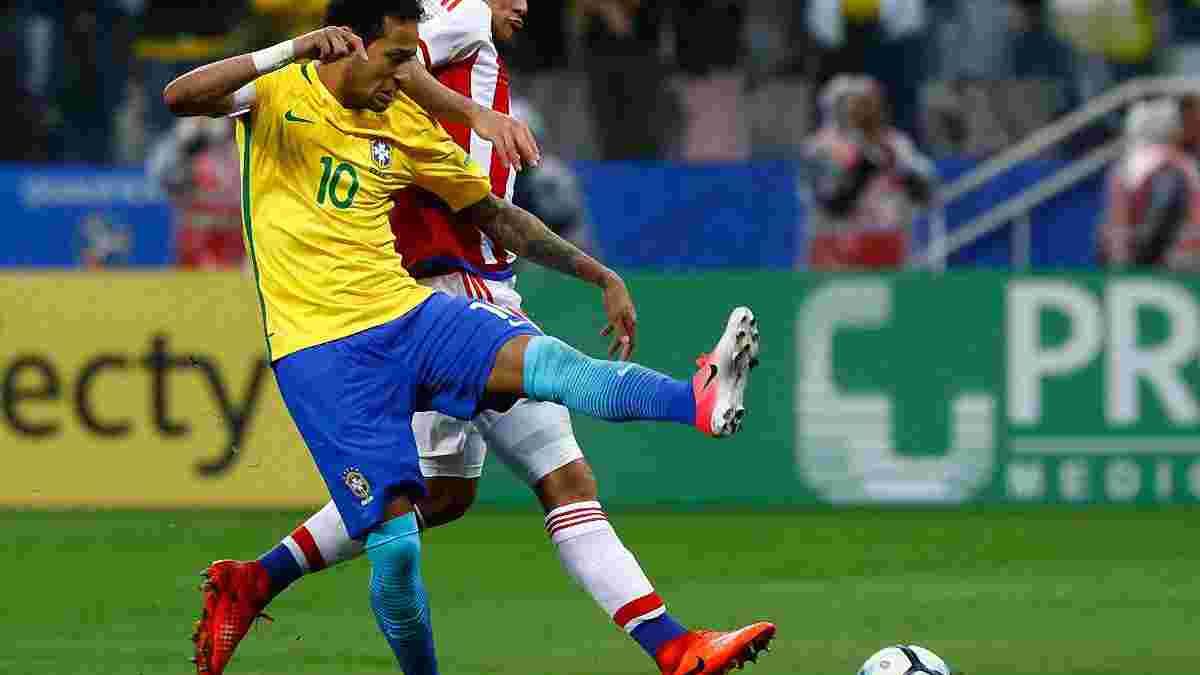 Бразилия разгромила Парагвай и вышла на ЧМ-2018