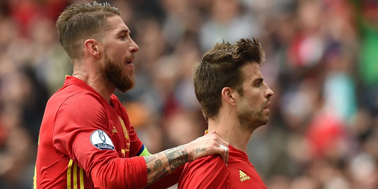 Серхіо Рамос і Жерар Піке