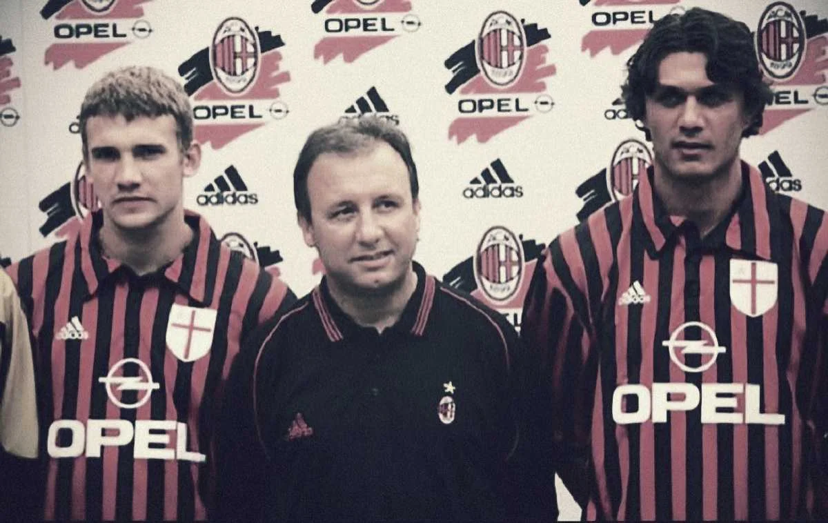 Андрій Шевченко, Альберто Дзаккероні, Паоло Мальдіні