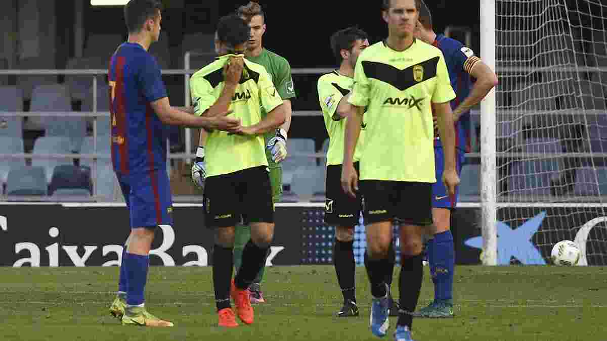 "Эльденсе" снялся с 3-го дивизиона Испании после поражения 0:12 от "Барселоны Б"