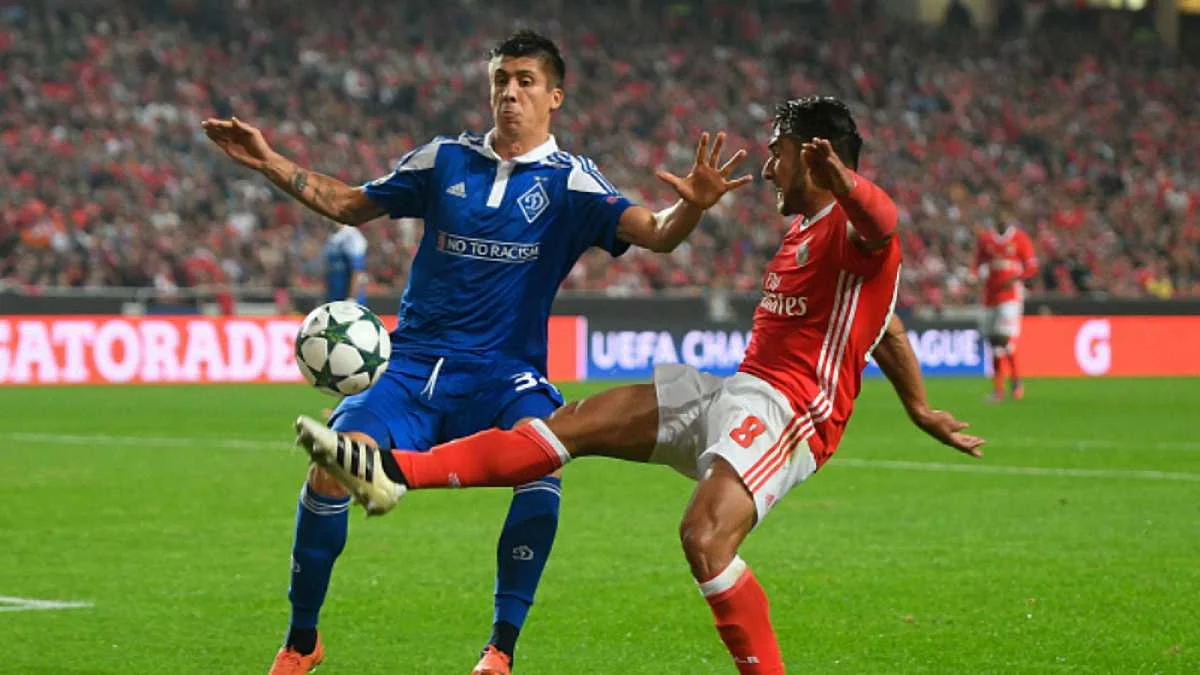 Євген Хачеріді проти "Бенфіки" / Getty Images