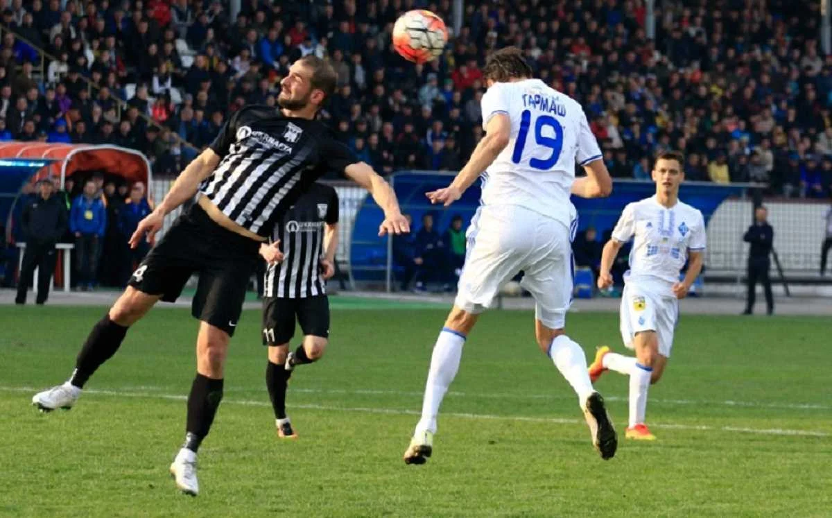 Денис Гармаш забивает / ФК "Динамо"