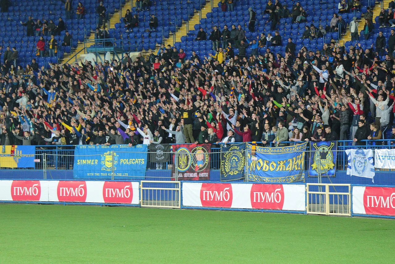 Вболівальники на матчі "Металіст 1925" – "Соллі Плюс" / Фото: ФК "Металіст 1925"