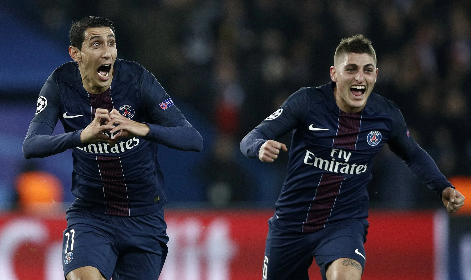 Марко Верратти (справа)