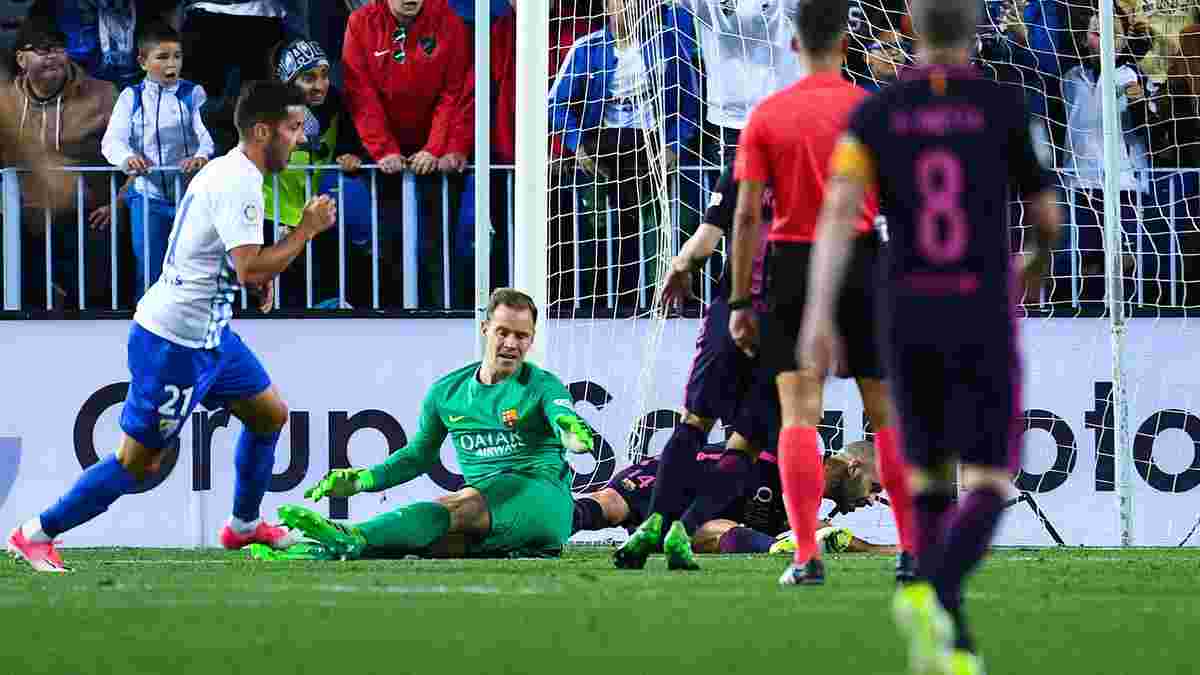 "Малага" – "Барселона" – 2:0. Відео голів та огляд матчу
