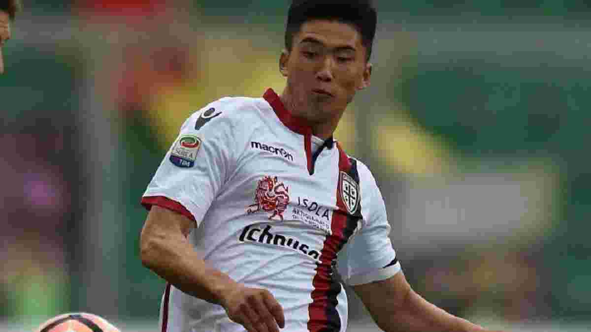 Форвард "Кальярі" Хан Кван Сон став першим гравцем з КНДР, який забив гол у Серії А