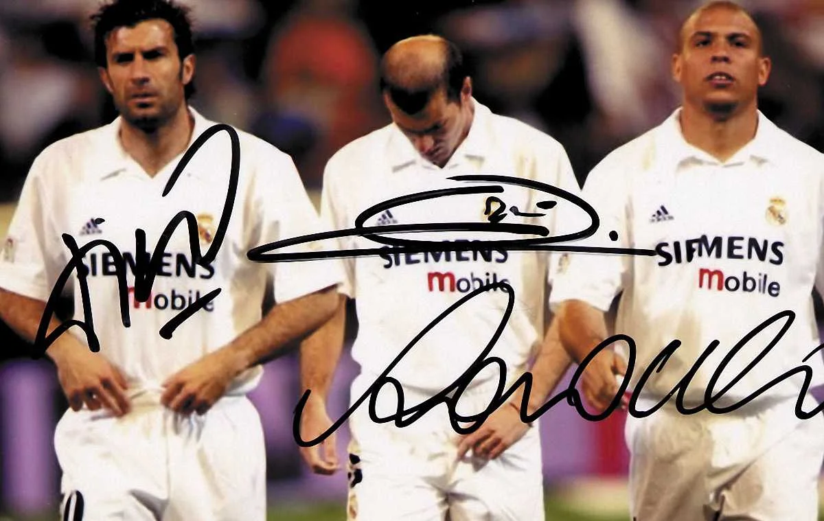 Три атланты Мадрида: Фигу, Зидан, Роналдо