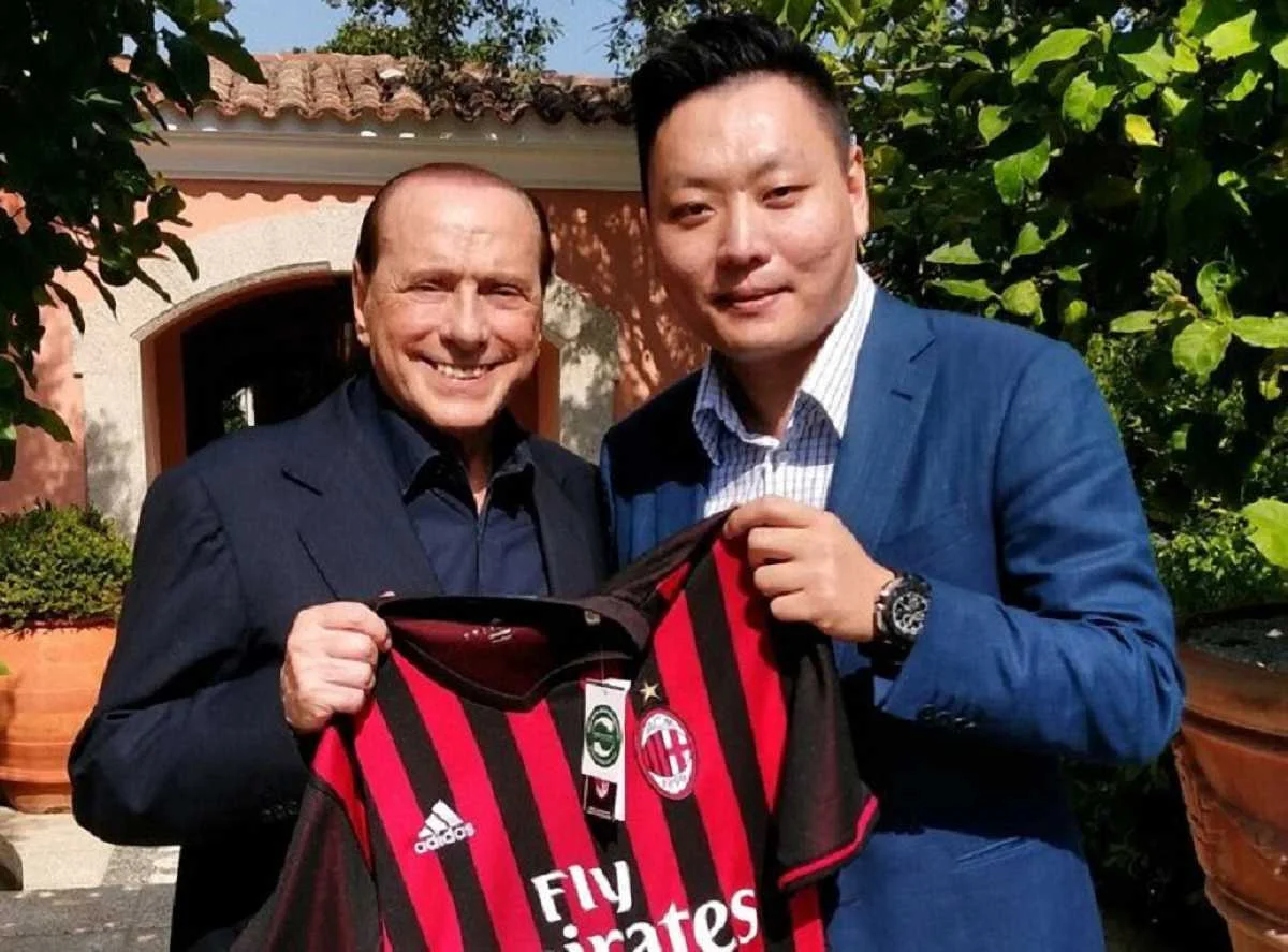 Сільвіо Берлусконі та Йонхонг Лі