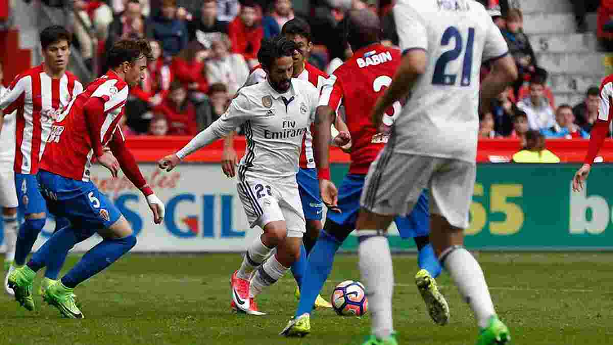 "Реал" вырвал волевую победу над "Спортингом" благодаря феноменальному Иско