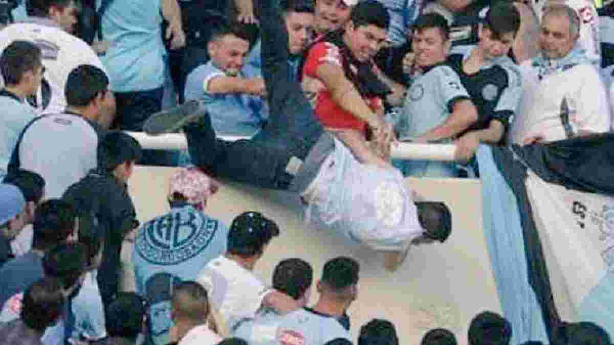 Аргентинский фанат был убит на стадионе от руки палача своего брата