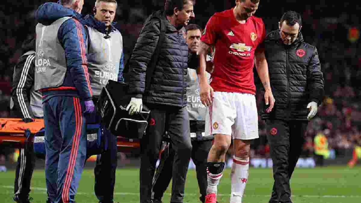 Ібрагімовіч травмувався в матчі "Манчестер Юнайтед" – "Андерлехт" та достроково покинув поле