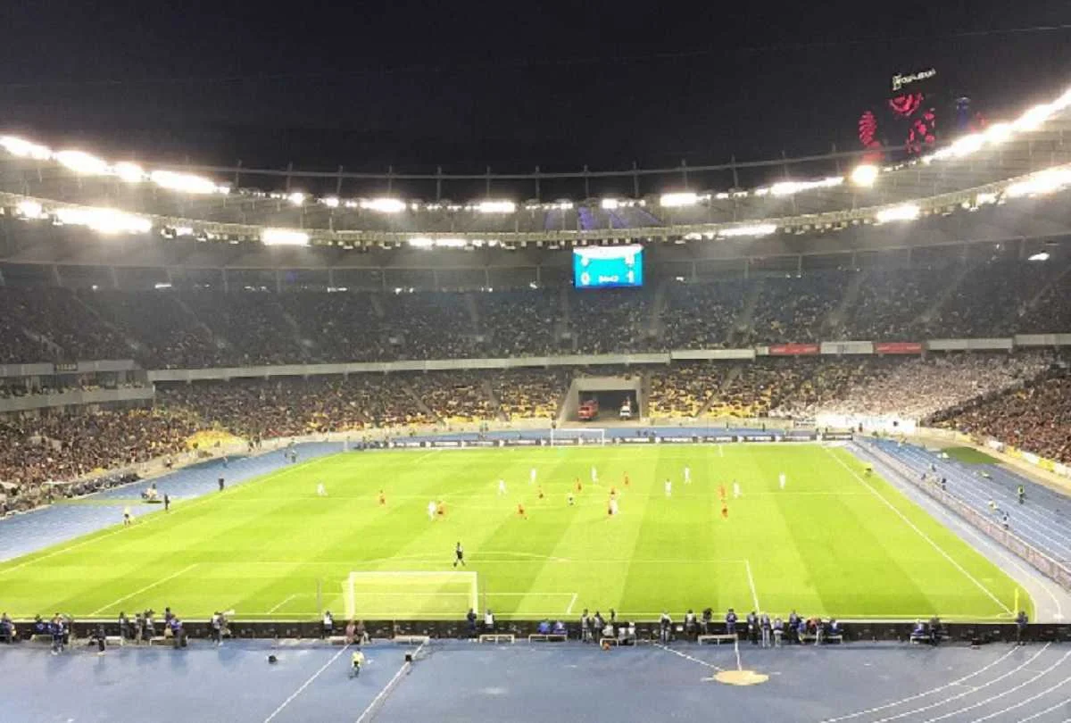 НСК "Олимпийский" во время матча / Instagram