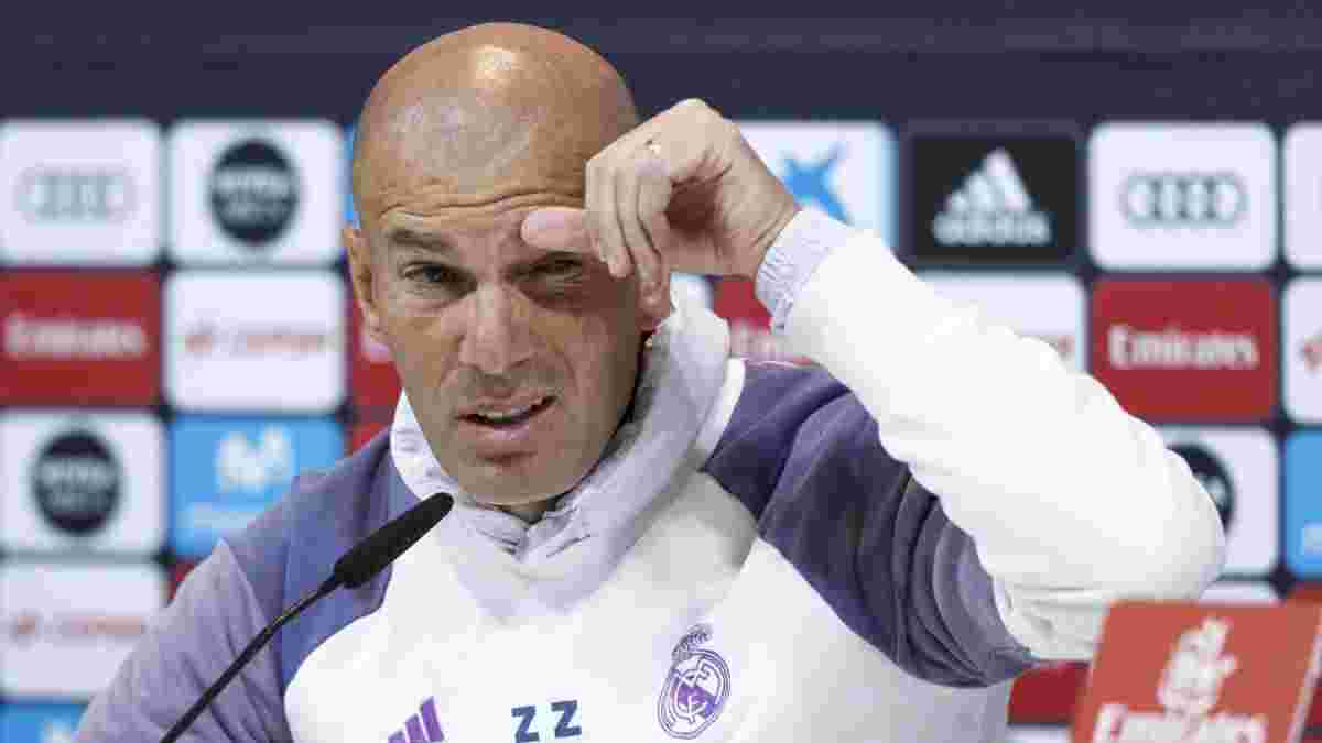 Зідан: "Реал" ще не чемпіон і не є фаворитом у грі з "Барселоною"