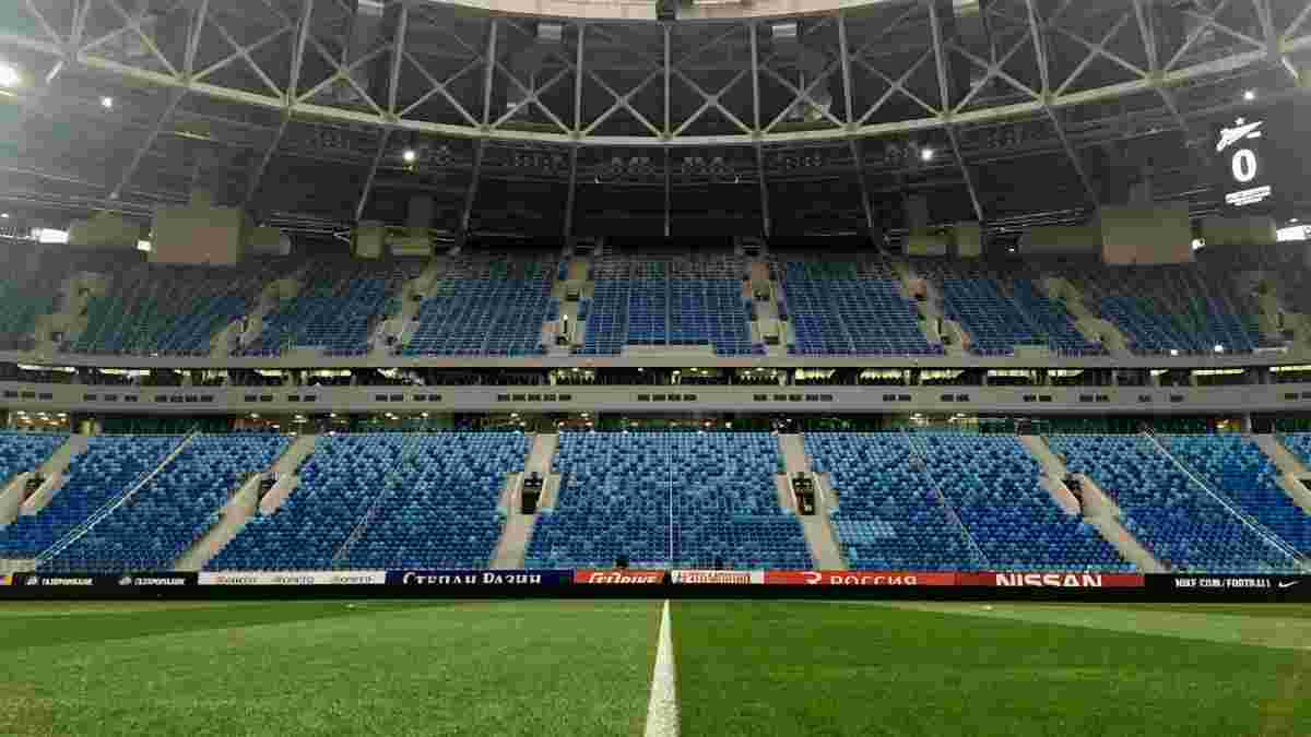 Новий стадіон "Зеніта" за 1 млрд доларів шокував жахливим станом на першому матчі