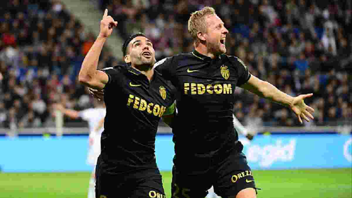 "Монако" победил "Лион" и вернулся на первое место Лиги 1