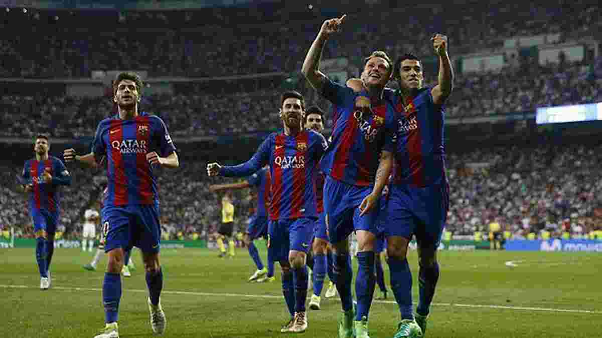 "Реал" – "Барселона": эффектный гол Ракитича, 1:2