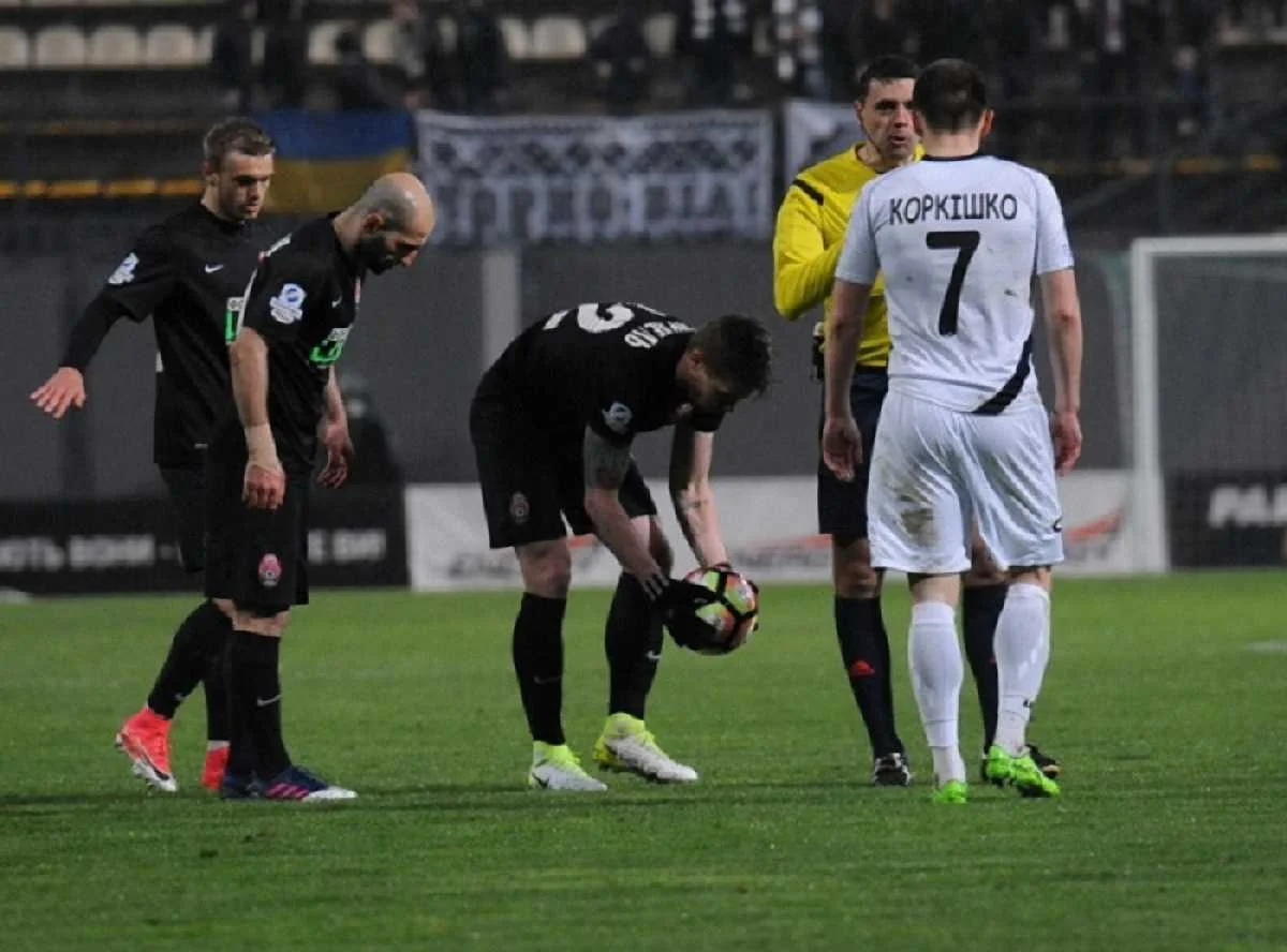 Коркішко проти "Зорі" / Фото ФК "Зоря"