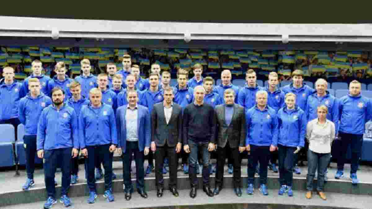 Шевченко та Павелко провели збірну України U-17 на Євро-2017