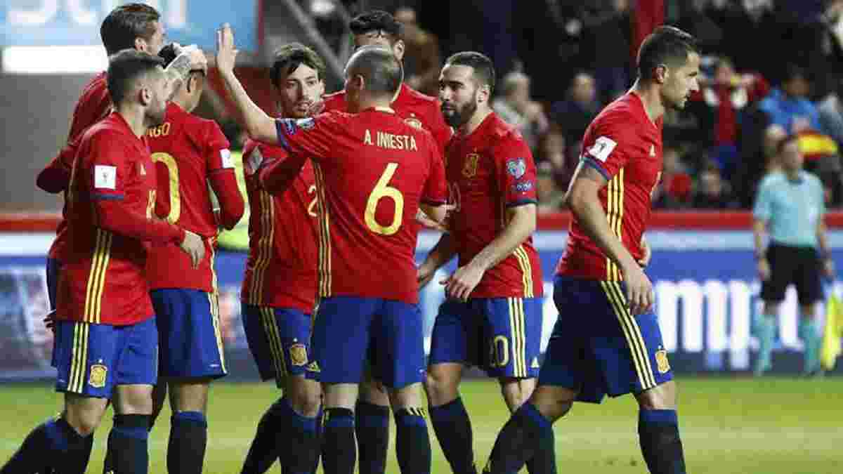 Іспанія зіграє товариський матч з Колумбією
