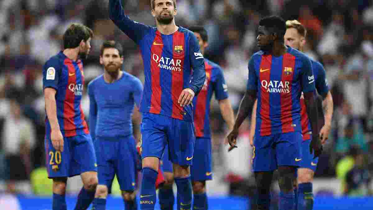 "Реал" – "Барселона": слова Пике к команде после гола Месси не понравятся фанатам "королей"