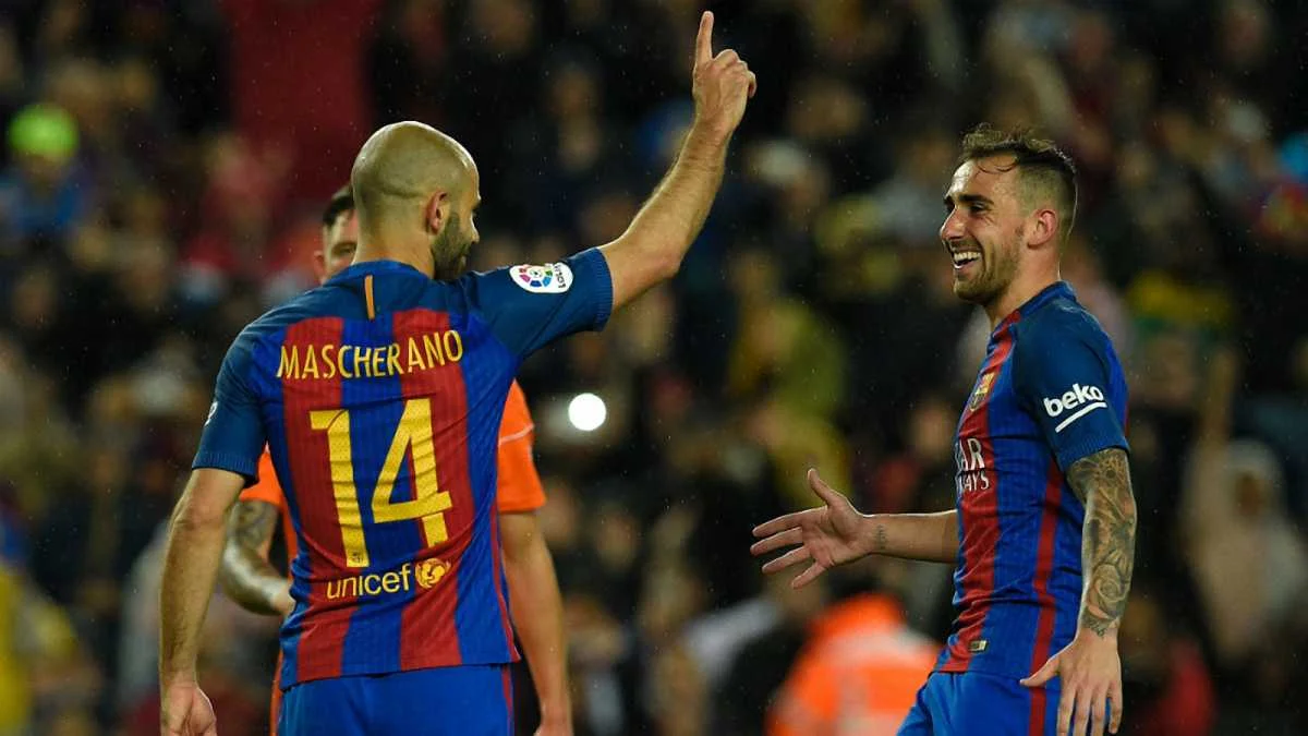 Хав'єр Маскерано святкує дебютний гол / Getty Images