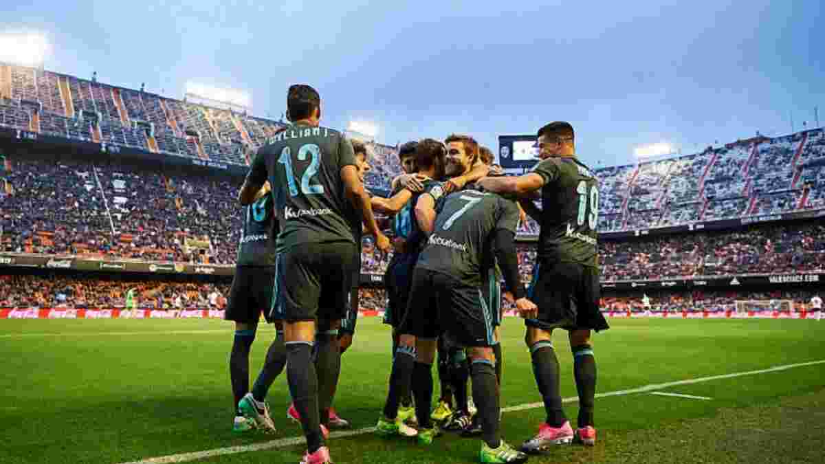 "Валенсія" – "Реал Сосьєдад" – 2:3. Відео голів та огляд матчу