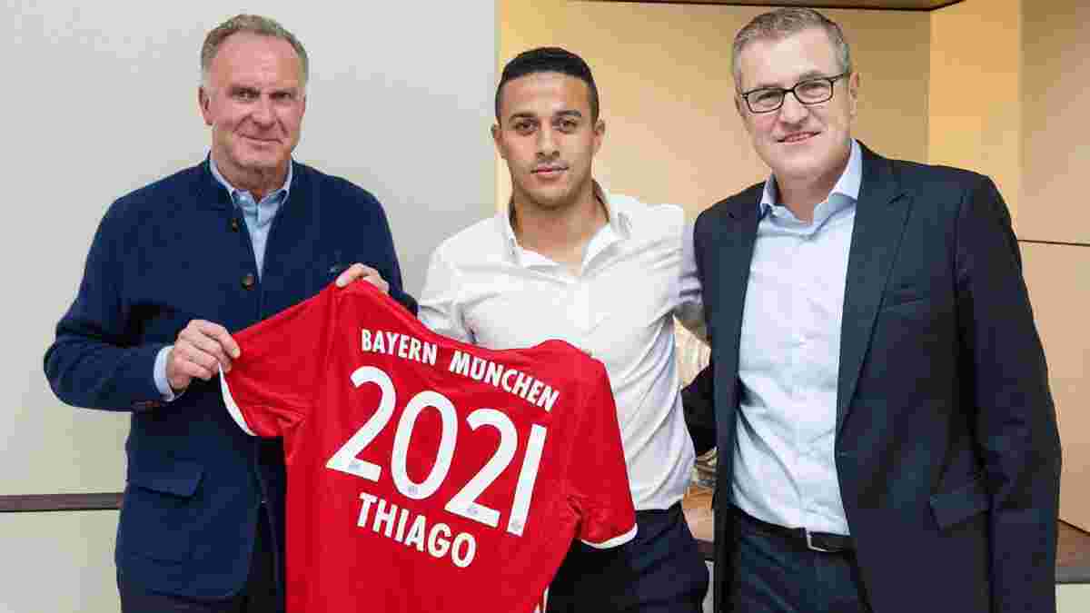 Тьягу Алькантара підписав новий контракт з "Баварією"