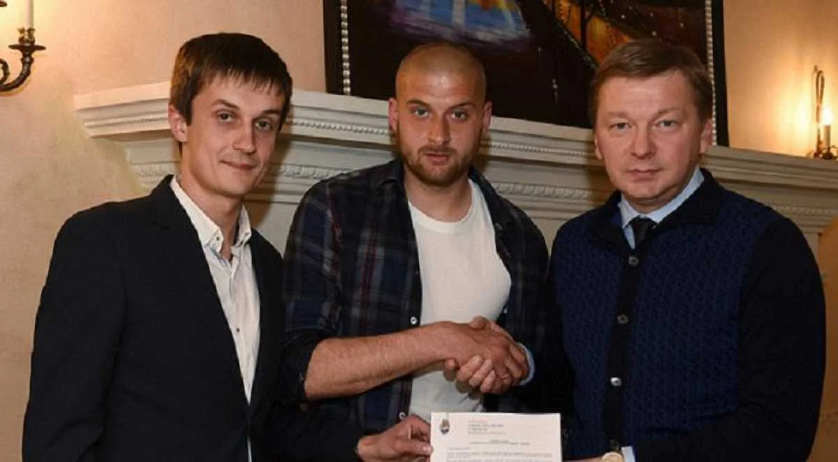 Ярослав Ракицький, Максим Дудченко та Сергій Палкін, Фото: ФК "Шахтар"