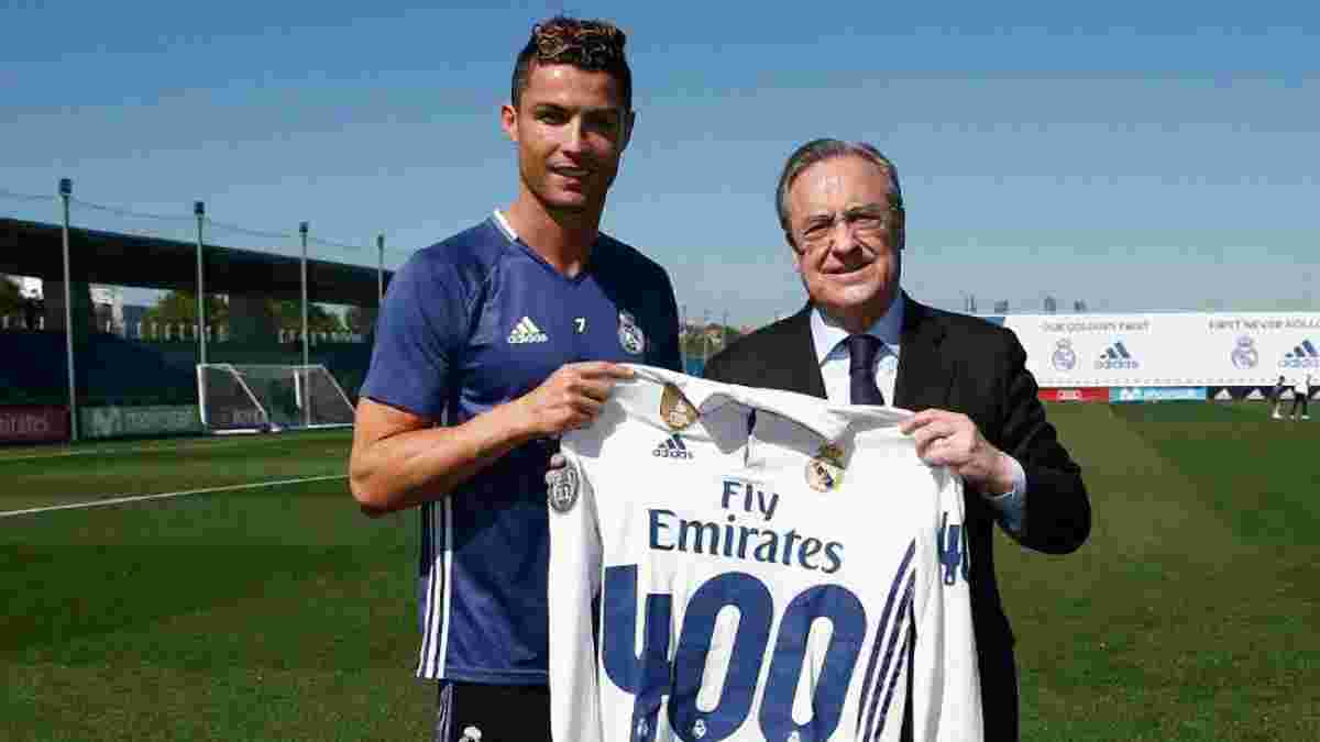"Реал" оконфузился, поздравив Роналду с 400 голами за клуб
